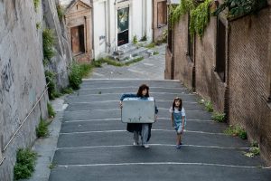Being My Mom, director Jasmine Trinca, cinematographer Daria D’Antonio.Rome August 2019